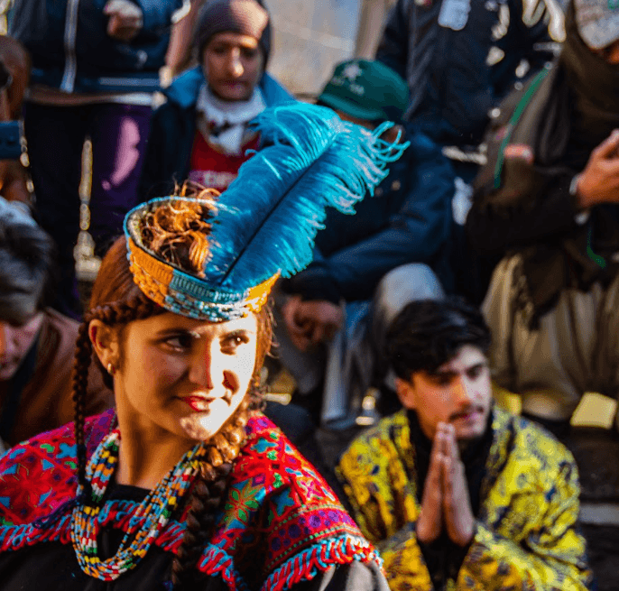 Kalash festival celebration in Chitral valley